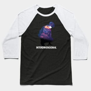 INTERDIMENSIONAL #6 Urban Spirit Dark Colors Baseball T-Shirt